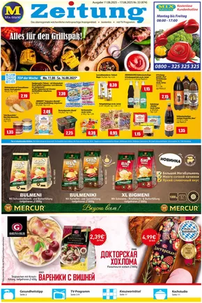 Mix Markt flugblatt