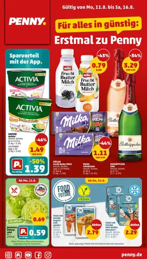 Penny Katalog in Neumünster | Tolles Angebot für Schnäppchenjäger | 2025-08-11T00:00:00.000Z - 2025-08-16T00:00:00.000Z