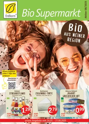 Erdkorn Biomarkrt Katalog | Angebote! Bio Supermarkt | 2025-08-11T00:00:00.000Z - 2025-08-27T00:00:00.000Z