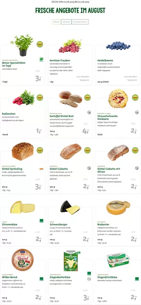 Bio Company Katalog | Frische angebote in august | 2025-08-11T00:00:00.000Z - 2025-08-20T00:00:00.000Z