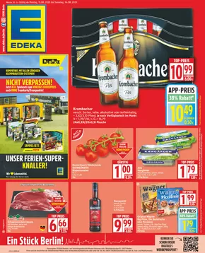 EDEKA Katalog in Berlin | Edeka flugblatt | 2025-08-10T00:00:00.000Z - 2025-08-16T00:00:00.000Z