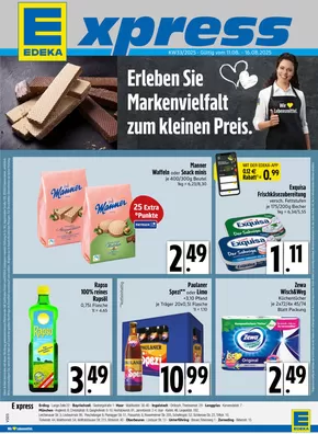 EDEKA Katalog in München | Neue Angebote zum Entdecken | 2025-08-10T00:00:00.000Z - 2025-08-16T00:00:00.000Z