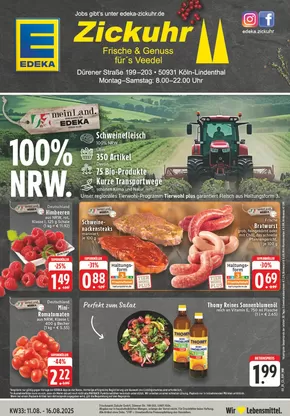 EDEKA Katalog in Bergisch Gladbach | Sonderangebote für Sie | 2025-08-10T00:00:00.000Z - 2025-08-16T00:00:00.000Z