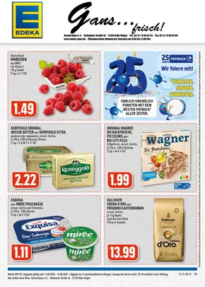EDEKA Katalog in Bergisch Gladbach | Unsere besten Angebote für Sie | 2025-08-10T00:00:00.000Z - 2025-08-16T00:00:00.000Z