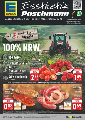 EDEKA Katalog in Krefeld | Unsere besten Angebote für Sie | 2025-08-10T00:00:00.000Z - 2025-08-16T00:00:00.000Z