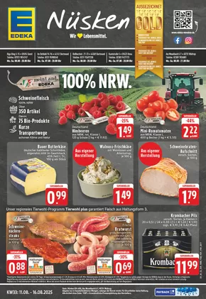 EDEKA Katalog in Marl | Unsere besten Deals für Sie | 2025-08-10T00:00:00.000Z - 2025-08-16T00:00:00.000Z