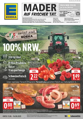 EDEKA Katalog in Marl | Exklusive Schnäppchen | 2025-08-10T00:00:00.000Z - 2025-08-16T00:00:00.000Z
