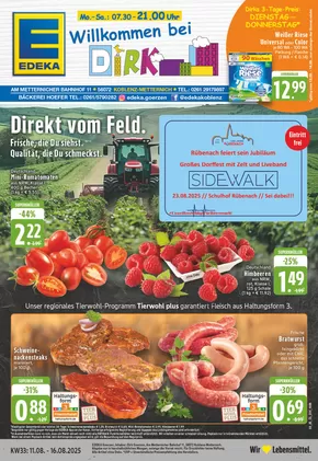 EDEKA Katalog in Neuwied | Unsere besten Deals für Sie | 2025-08-10T00:00:00.000Z - 2025-08-16T00:00:00.000Z