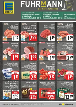 EDEKA Katalog in Neuwied | Attraktive Sonderangebote für alle | 2025-08-10T00:00:00.000Z - 2025-08-16T00:00:00.000Z