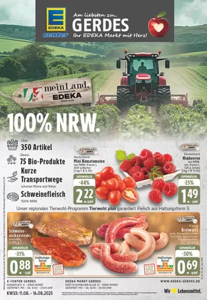 EDEKA Katalog in Krefeld | Aktuelle Sonderaktionen | 2025-08-10T00:00:00.000Z - 2025-08-16T00:00:00.000Z