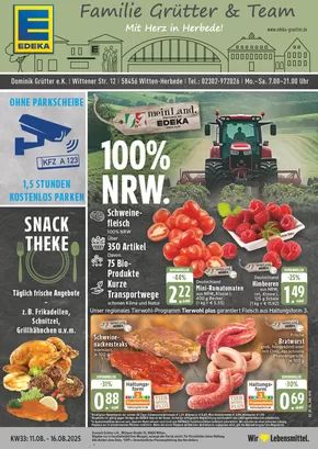 EDEKA Katalog in Dortmund | Exklusive Deals für unsere Kunden | 2025-08-10T00:00:00.000Z - 2025-08-16T00:00:00.000Z