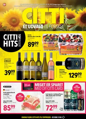 CITTI Markt Katalog in Kiel | Dänemark-Werbung | 2025-08-13T00:00:00.000Z - 2025-09-09T00:00:00.000Z