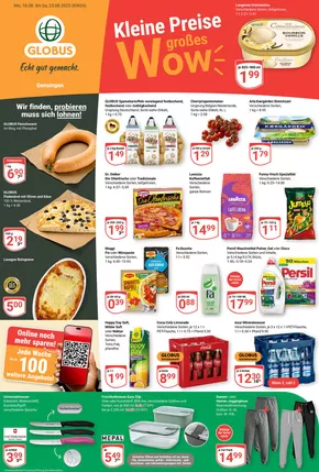 Globus Katalog in Hamburg | Große Auswahl an Angeboten | 2025-08-18T00:00:00.000Z - 2025-08-23T00:00:00.000Z