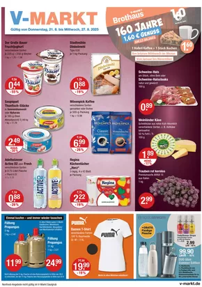 V Markt Katalog in Balingen | Top-Deals für alle Kunden | 2025-08-21T00:00:00.000Z - 2025-08-27T00:00:00.000Z