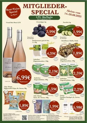 LPG Biomarkt Katalog in Chemnitz | Aktueller Flyer | 2025-08-14T00:00:00.000Z - 2025-08-20T00:00:00.000Z