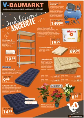 V Baumarkt Katalog in Jena | Top-Angebote für Sparfüchse | 2025-08-14T00:00:00.000Z - 2025-08-20T00:00:00.000Z