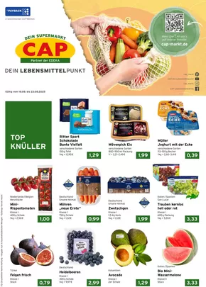 CAP Markt Katalog in Bielefeld | Top-Angebote für alle Schnäppchenjäger | 2025-08-18T00:00:00.000Z - 2025-08-23T00:00:00.000Z