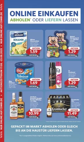 Combi Markt Katalog in Lüneburg | Aktuelle Angebote | 2025-08-16T00:00:00.000Z - 2025-08-23T00:00:00.000Z