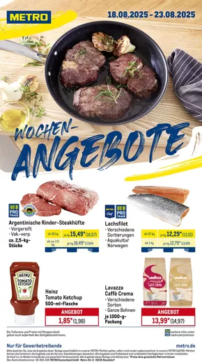 Metro Katalog in Sankt Augustin | Angebote für Schnäppchenjäger | 2025-08-18T00:00:00.000Z - 2025-08-23T00:00:00.000Z