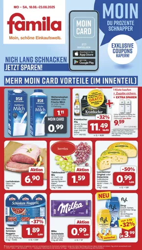 famila Nordwest Katalog in Böhl-Iggelheim | Markt - Angebote | 2025-08-17T00:00:00.000Z - 2025-08-23T00:00:00.000Z
