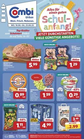 Combi Markt Katalog in Borchen | Attraktive Angebote entdecken | 2025-08-17T00:00:00.000Z - 2025-08-23T00:00:00.000Z