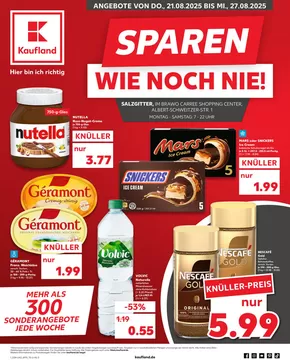 Kaufland Katalog in Braunschweig | Top-Deals für alle Kunden | 2025-08-17T00:00:00.000Z - 2025-08-27T00:00:00.000Z