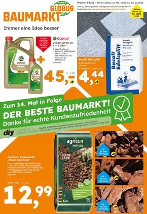 Globus Baumarkt Katalog in Berlin | Exklusive Schnäppchen | 2025-08-17T00:00:00.000Z - 2025-08-23T00:00:00.000Z