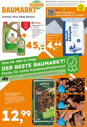 Globus Baumarkt Katalog in Neuss | Aktuelle Sonderaktionen | 2025-08-17T00:00:00.000Z - 2025-08-23T00:00:00.000Z