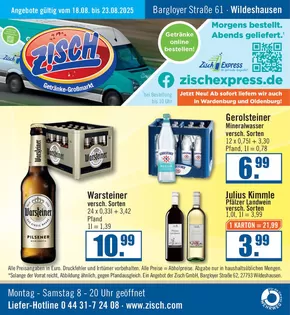 Zisch Katalog in Bramsche | Neue Angebote zum Entdecken | 2025-08-18T00:00:00.000Z - 2025-08-23T00:00:00.000Z
