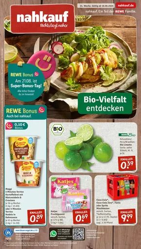 nahkauf Katalog | Top-Deals für alle Kunden | 2025-08-17T00:00:00.000Z - 2025-08-23T00:00:00.000Z