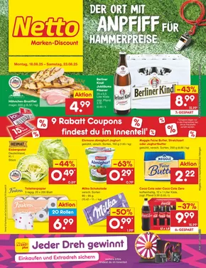 Netto Marken-Discount Katalog in Werdau | Filial-Angebote | 2025-08-18T00:00:00.000Z - 2025-08-23T00:00:00.000Z