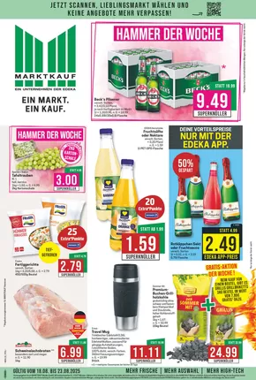 Marktkauf Katalog | Tolle Rabatte auf ausgewählte Produkte | 2025-08-18T00:00:00.000Z - 2025-08-23T00:00:00.000Z