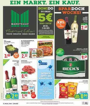 Marktkauf Katalog in Karlsruhe | Neue Angebote zum Entdecken | 2025-08-18T00:00:00.000Z - 2025-08-23T00:00:00.000Z
