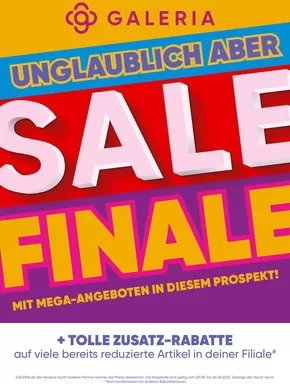Galeria Karstadt Kaufhof Katalog in Marl | Galeria Karstadt Kaufhof Angebote | 2025-08-20T00:00:00.000Z - 2025-08-26T00:00:00.000Z
