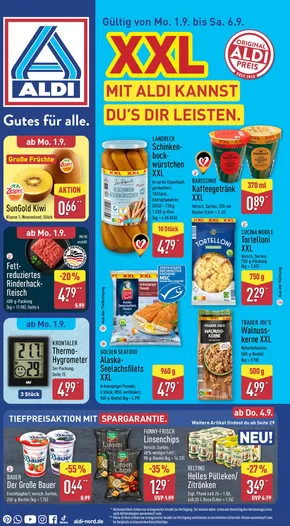 Aldi Nord Katalog | Tolle Rabatte auf ausgewählte Produkte | 2025-09-01T00:00:00.000Z - 2025-09-06T00:00:00.000Z