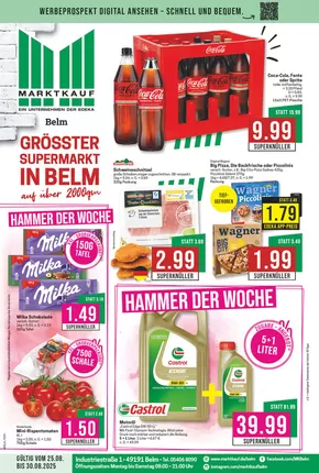 Marktkauf Katalog in Hannover | Top-Angebote für alle Schnäppchenjäger | 2025-08-25T00:00:00.000Z - 2025-08-30T00:00:00.000Z