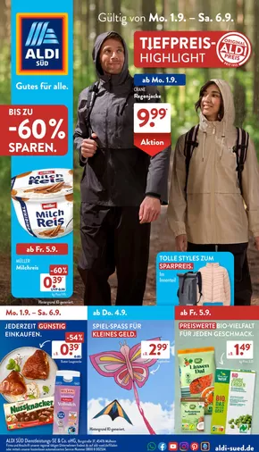 Aldi Süd Katalog in Karlsruhe | Top-Deals für alle Kunden | 2025-09-01T00:00:00.000Z - 2025-09-06T00:00:00.000Z