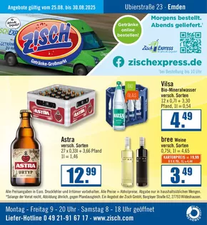 Zisch Katalog in Hannover | Angebote Zisch KW34 | 2025-08-24T00:00:00.000Z - 2025-08-30T00:00:00.000Z