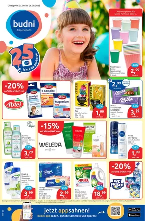 Budni Katalog in Karlsruhe | Top-Deals und Rabatte | 2025-09-01T00:00:00.000Z - 2025-09-06T00:00:00.000Z