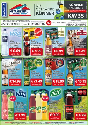 Getränkehaus Katalog in Bramsche | werbung getraenkehaus ost august KW35 2025 | 2025-08-24T00:00:00.000Z - 2025-12-31T00:00:00.000Z