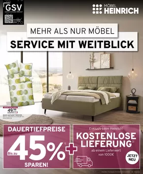 Möbel Heinrich Katalog in Stuttgart | Möbel Heinrich flugblatt | 2025-08-25T00:00:00.000Z - 2025-09-23T00:00:00.000Z