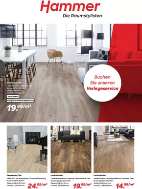Hammer Katalog | Buchen Sie unseren Verlegeservice | 2025-08-25T00:00:00.000Z - 2025-12-31T00:00:00.000Z