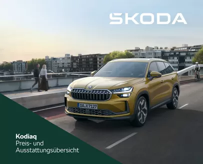 Škoda Katalog in Heide | Der Škoda Kodiaq: Überlegenheit in ihrer schönsten Form | 2025-08-26T00:00:00.000Z - 2026-08-26T00:00:00.000Z