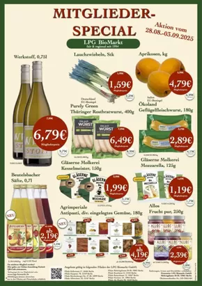 LPG Biomarkt Katalog | Aktueller Flyer | 2025-08-28T00:00:00.000Z - 2025-09-03T00:00:00.000Z
