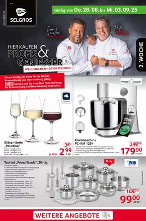 Selgros Katalog | Non Food | 2025-08-28T00:00:00.000Z - 2025-09-03T00:00:00.000Z
