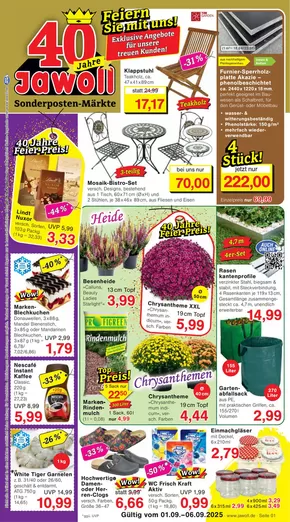 Jawoll Katalog | Jawoll Prospekt | 2025-09-01T00:00:00.000Z - 2025-09-06T00:00:00.000Z