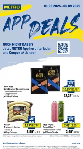 Metro Katalog | Exklusive Deals und Schnäppchen | 2025-09-01T00:00:00.000Z - 2025-09-06T00:00:00.000Z