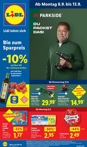 Lidl Katalog | Tolles Angebot für alle Kunden | 2025-09-08T00:00:00.000Z - 2025-09-13T00:00:00.000Z