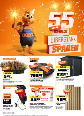 OBI Katalog in Norderstedt | BIBERSTARK SPAREN | 2025-08-31T00:00:00.000Z - 2025-09-14T00:00:00.000Z