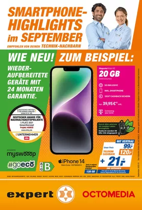 expert Octomedia Katalog in Karlsruhe | expert Octomedia flugblatt | 2025-09-01T00:00:00.000Z - 2025-09-30T00:00:00.000Z